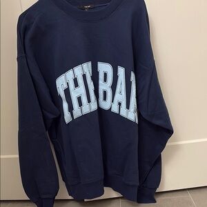 The Bar varsity sweatshirt